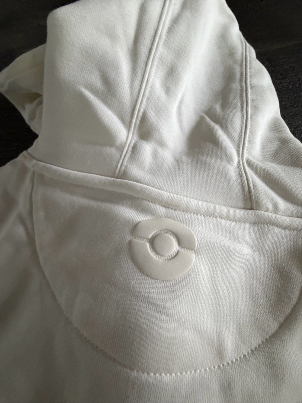 Pokemon White Hoodie with Yellow Accents - Gotta Catch 'Em All Text - Picture 11 of 12